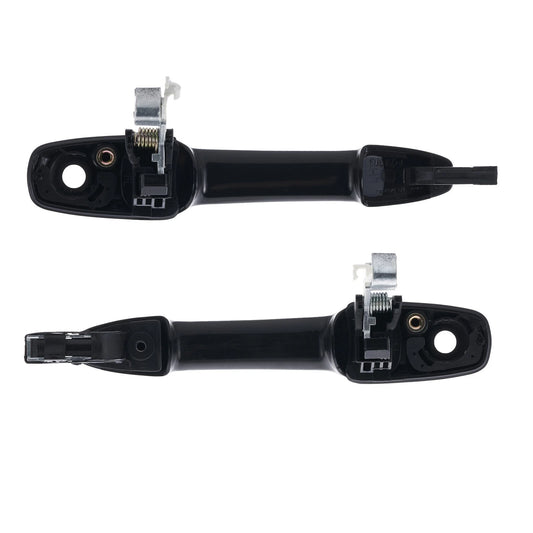 Set of 2 Black Front Door Handle Outs for Ford Ranger & Mazda BT50 (2006–2011)