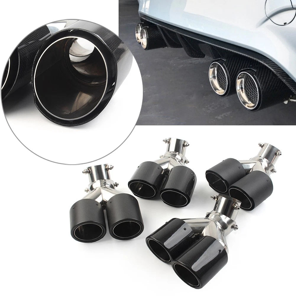 2X LED Turn Signal Light for Universal Motorcycle (Black)