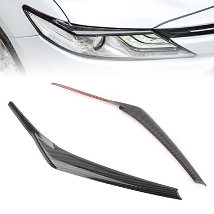 Set of 4 Carbon Fiber Inner Door Handle Bowl Cover Trim for Toyota C-HR (2016–2021)
