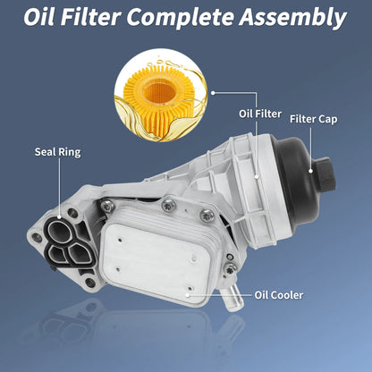 Upgrade Oil Filter Housing for Mercedes-Benz A220 GLA250 GLB250 (2019–2023)