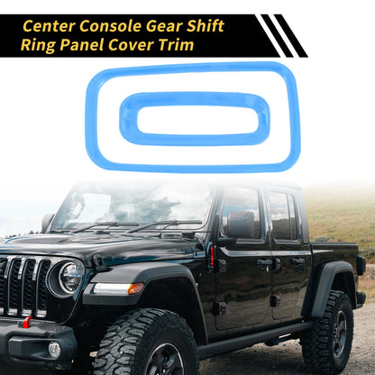 Console Gear Shift Ring Panel Cover Trim for Jeep Wrangler JK JKU (2007–2018)