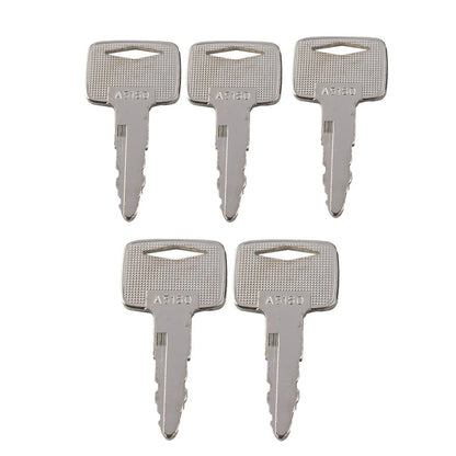 Set of 5 Ignition Keys for Mitsubishi Caterpillar Forklift #A5160, 91A07-01910
