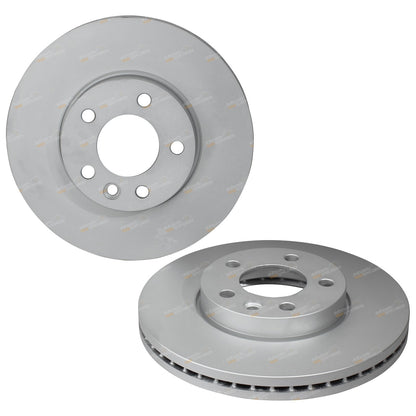 2X Front Disc Brake Rotors for VW Touareg (2004–2009) 308mm