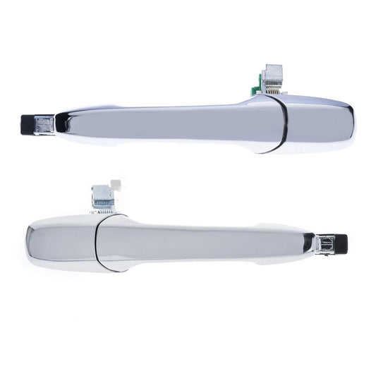 2 x Rear Left + Right Door Handle Chr for Ford Ranger & Mazda BT50 (2006–2011)