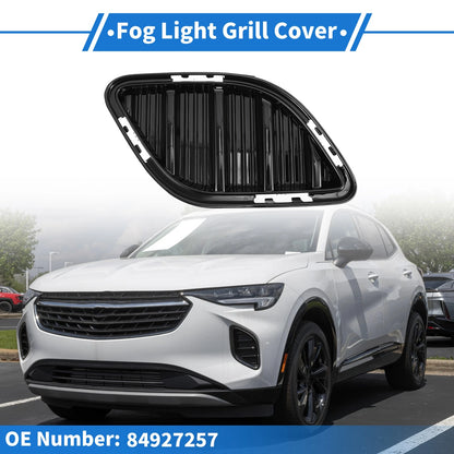 1 Pc Fog Light Grill for Buick Envision (2021–2023) No. 84927257 Black