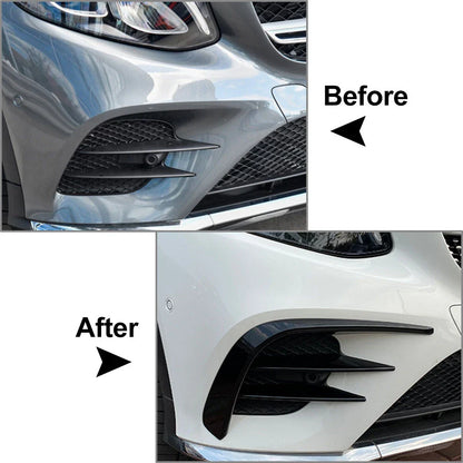 Front Fog Lamp Light Strip Trim for Mercedes Benz GLC Class (2016-2019)