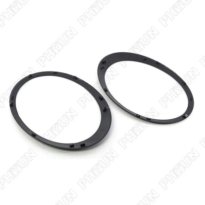 Gloss Black Headlamp Trim Rings for Mini Cooper R55 R56 (2007-2015)