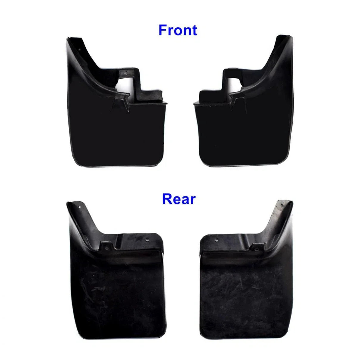 Splash Mudguard Rubber Mud Flaps Front Rear Fits Nissan Navara D22 2WD 1998-2005