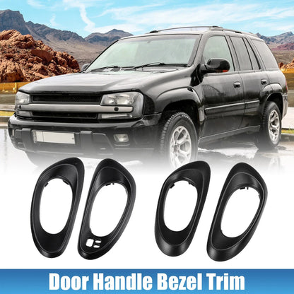 Interior Left Right Side Handle Covers for Chevy Trailblazer (2002-2009)