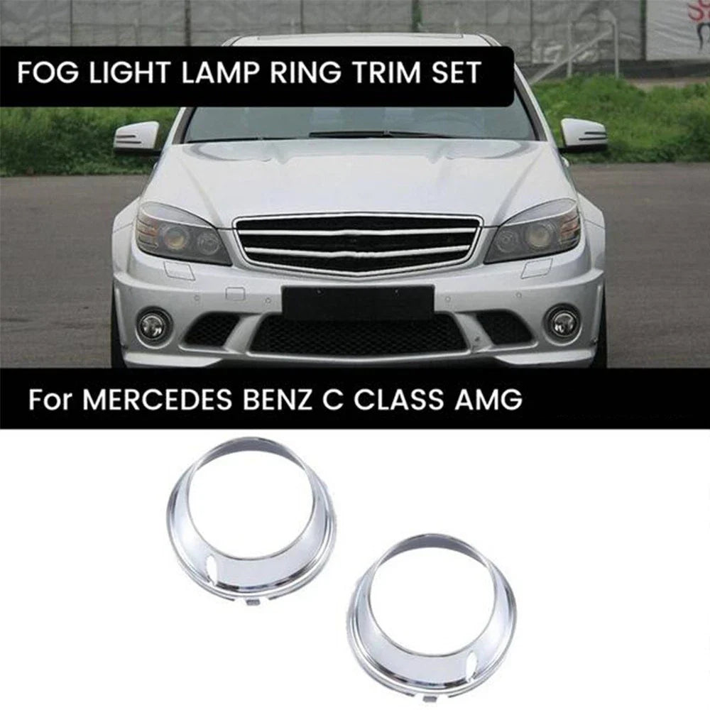 Fog Light Lamp Trim for Mercedes-Benz W204 C63 (2008-2015)