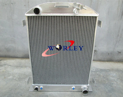 3 Row Aluminum Radiator for Ford Hi-Boy Grill Shells (1932)