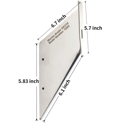 Skeg Guard for Mercury Mariner 200-250hp Optimax & PRO XS (1999–2018)