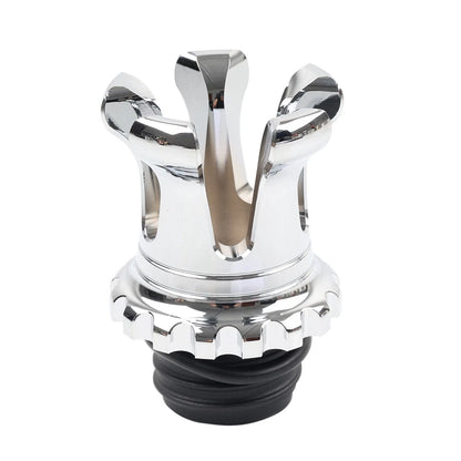 Vented Fuel Tank Gas Cap for Harley Sportster Dyna Softail Touring (–2023)