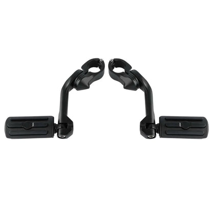 1-1/4" Matte Highway Footpegs for Harley Sportster XL