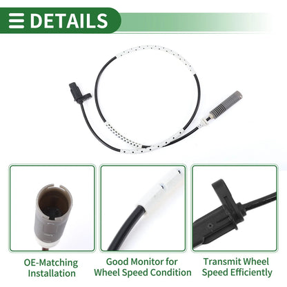 ABS Wheel Speed Sensor for BMW 323i 328i (2007 - 2011)