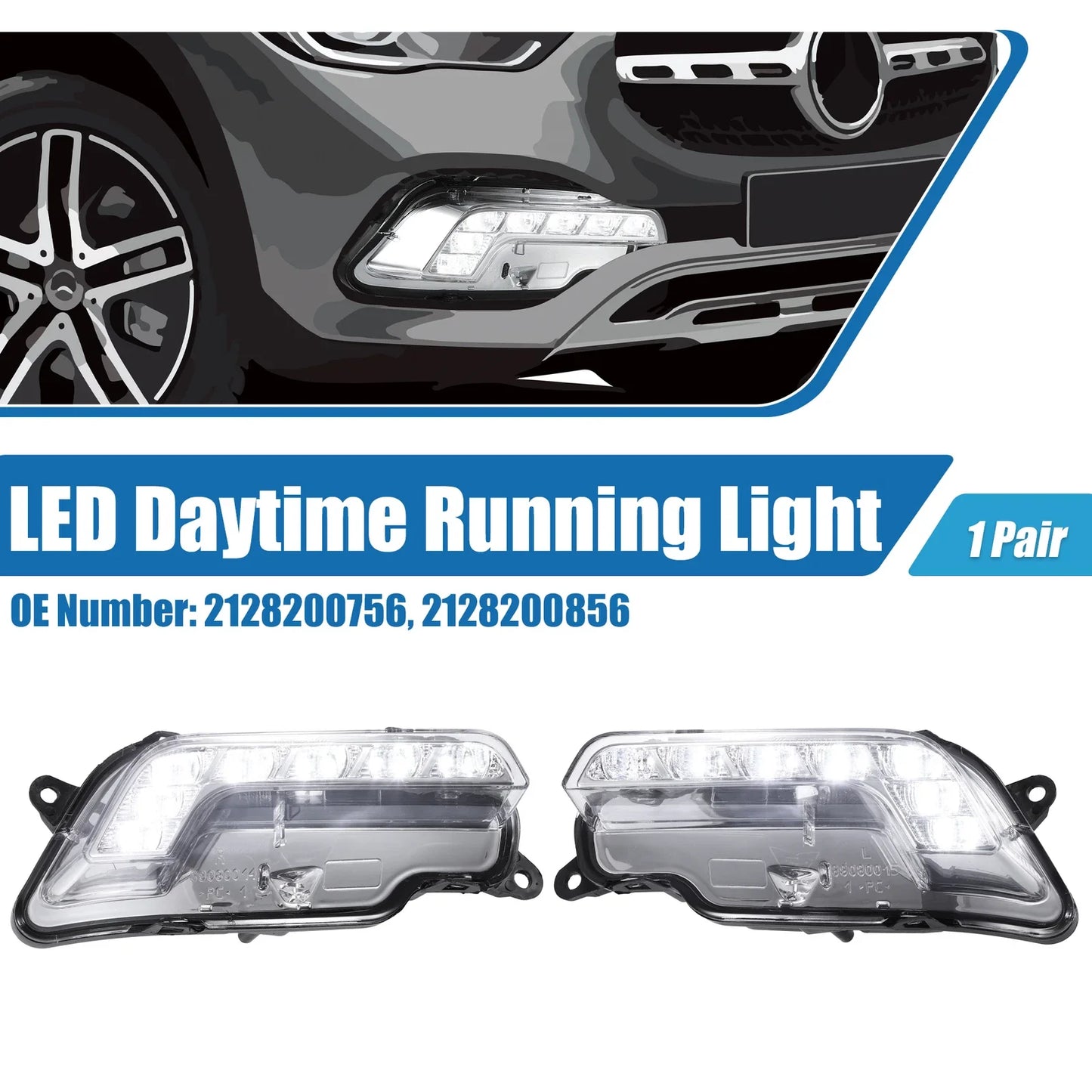 LED Daytime Running Lights for Mercedes