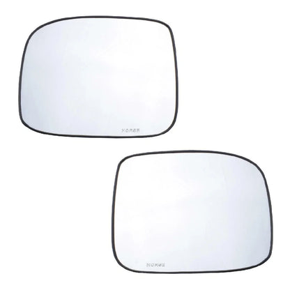 Side Mirror Glass Lens Pair Fits Isuzu D-Max Holden Rodeo RA RC Pickup 2003-11