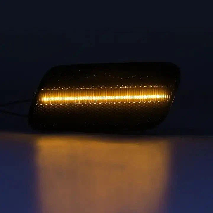 LED Black Lens Side Marker Light for Mercedes W210 E-Class (1996–2002)