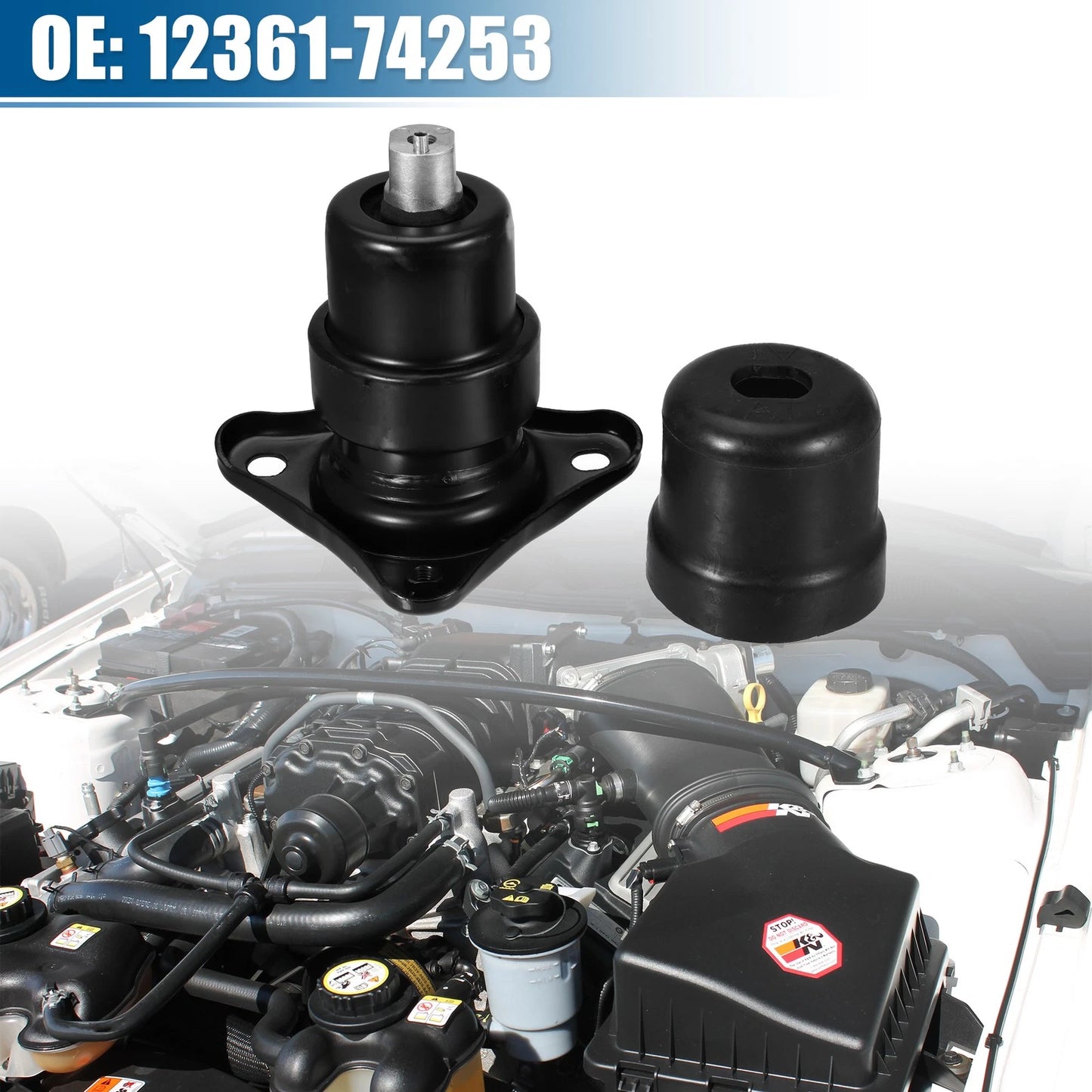 Front Engine Motor Transmission Mount 12361-74253 for Toyota Camry (1992–1996)