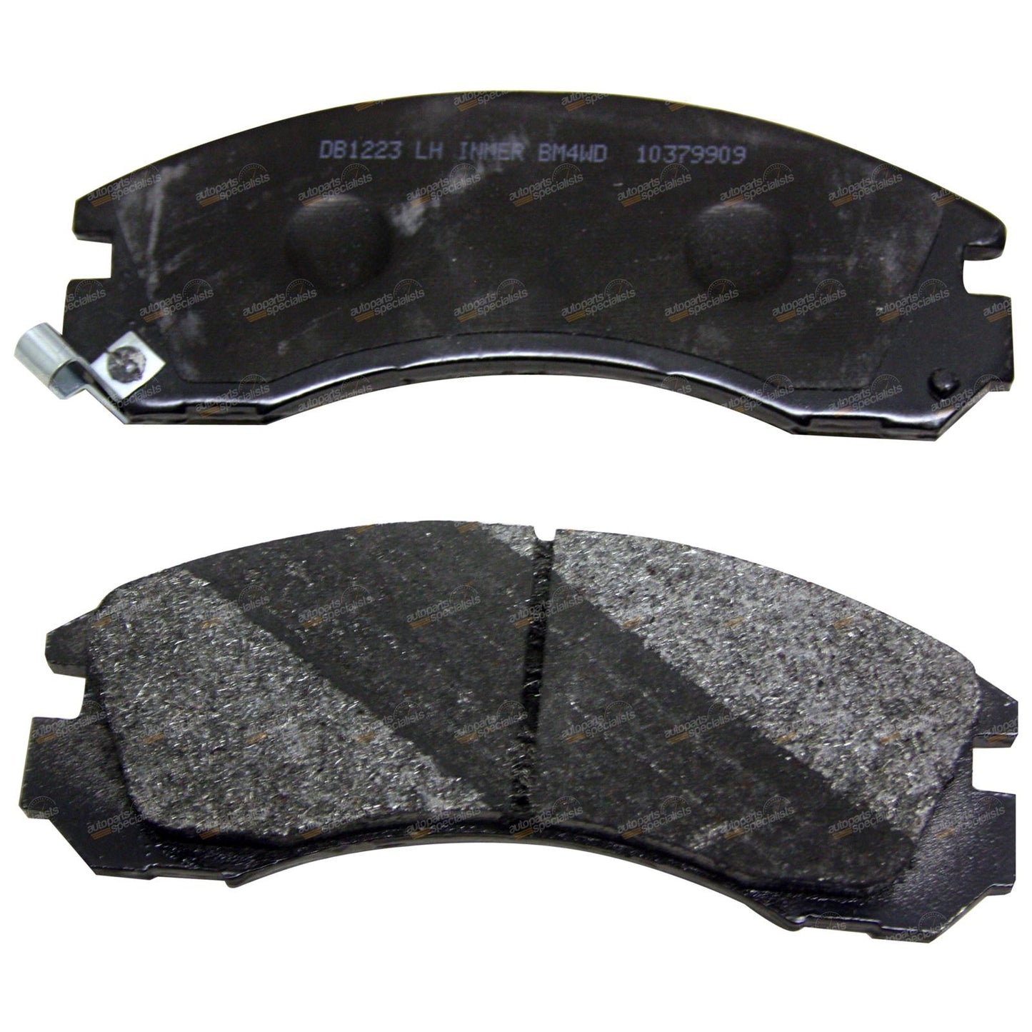 Set of 4 Front Brake Pads for Mitsubishi Nimbus (1998–2003)