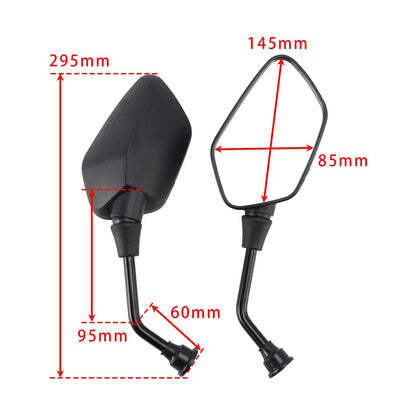 Mirror Set for BMW F 800 R K73, F 650 800 GS K72, S 1000 R K47