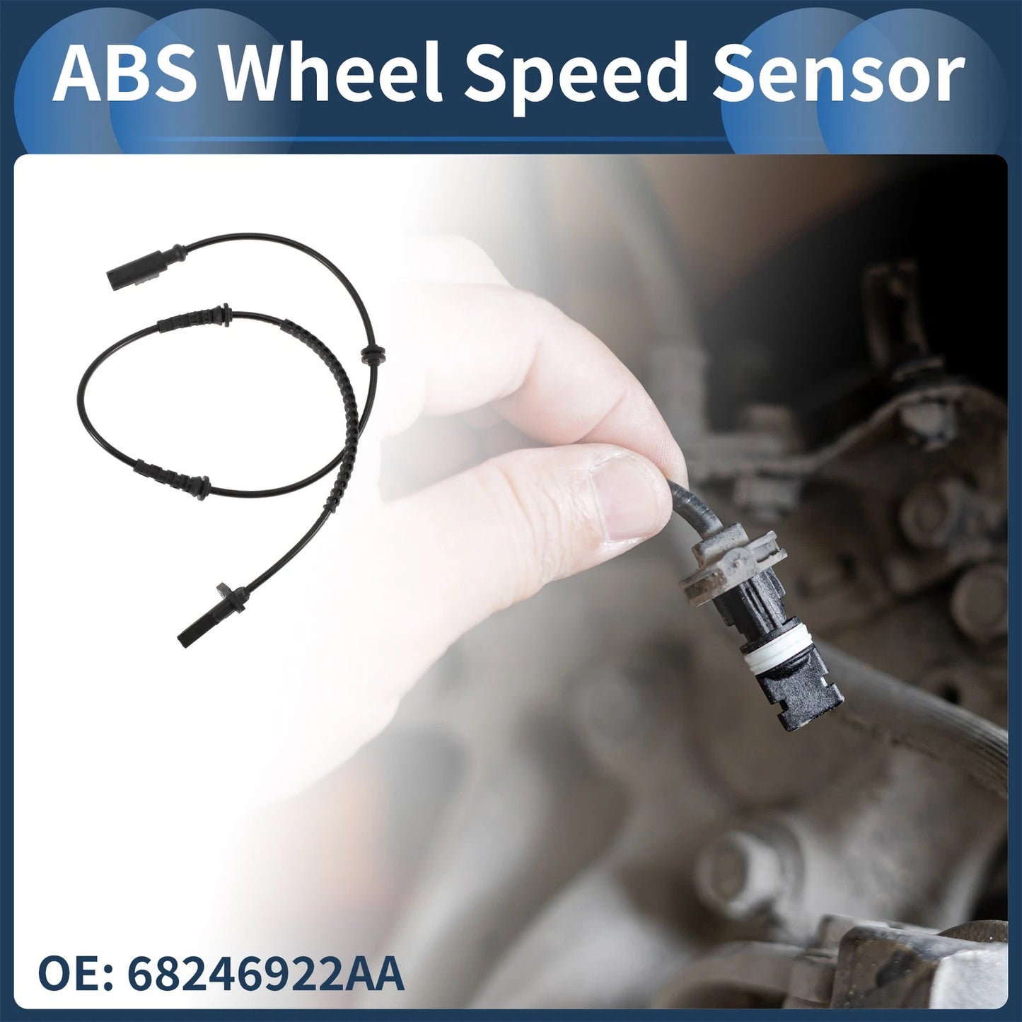 ABS Wheel Speed Sensor No. 68246922AA for Jeep Renegade (2015–2020)