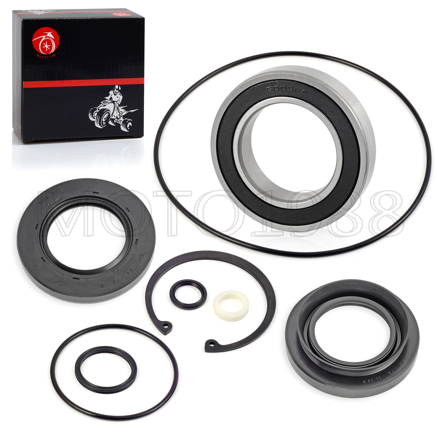 Rear Brake Drum Seal Bearing Kit for Honda Rancher 420 TRX420 (2007–2013)