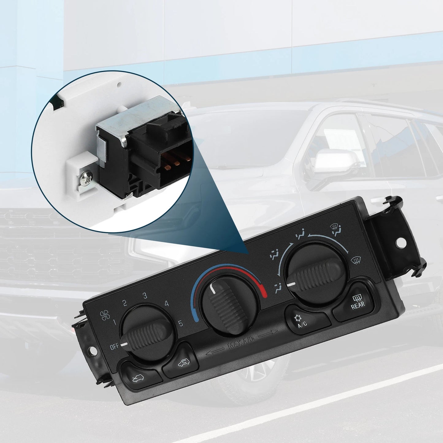 HVAC A/C Heater Climate Control Switch for Chevrolet Avalanche (2002–2013)