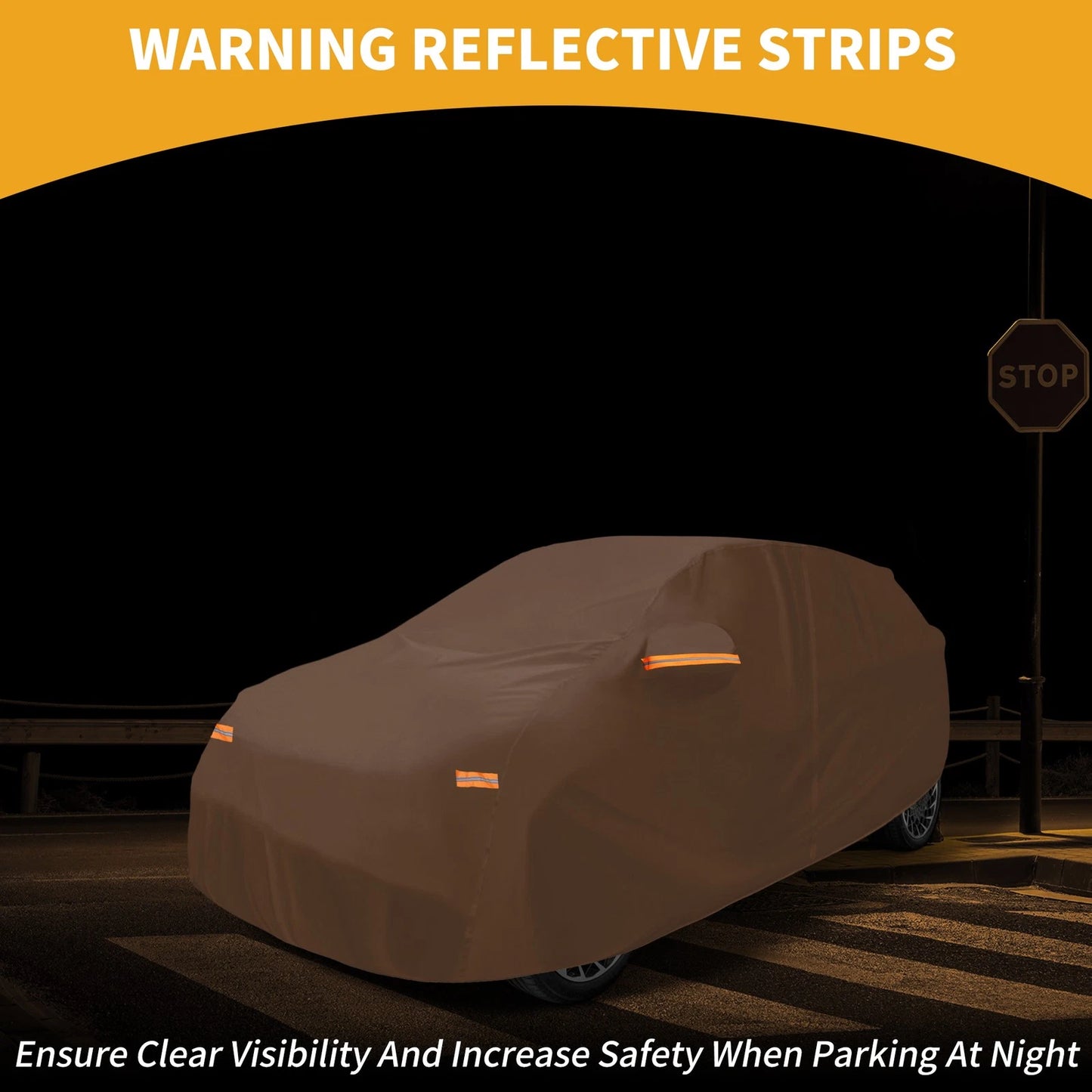 Waterproof Car Cover for Hyundai Nexo (2019–2023) 210D-PU with Zipper