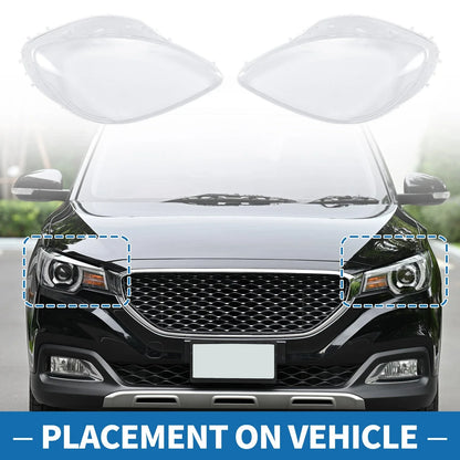 Car Front Left Right Headlight Lens Covers for Chevrolet Corvette C6 (2005-2013)