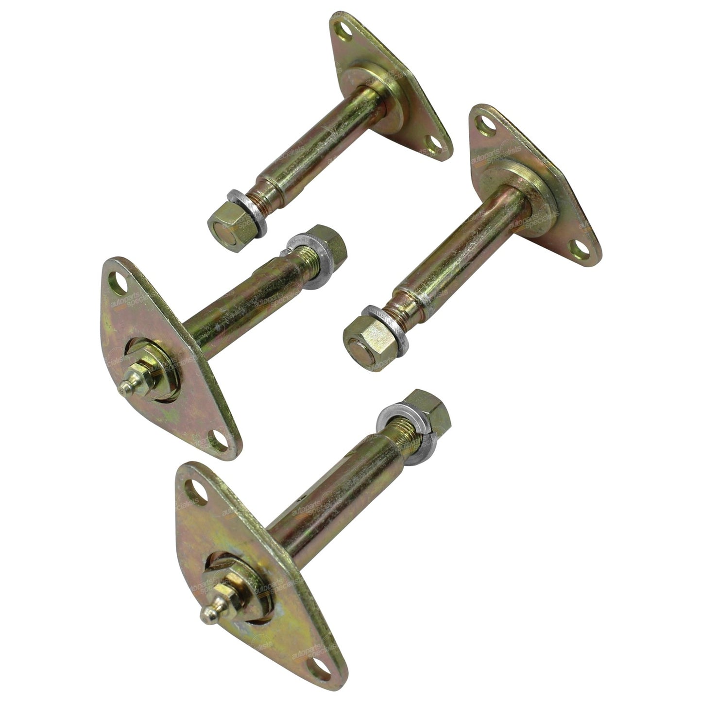 Set of 4 Greasable Leaf Spring Shackle Pins for Toyota Hilux