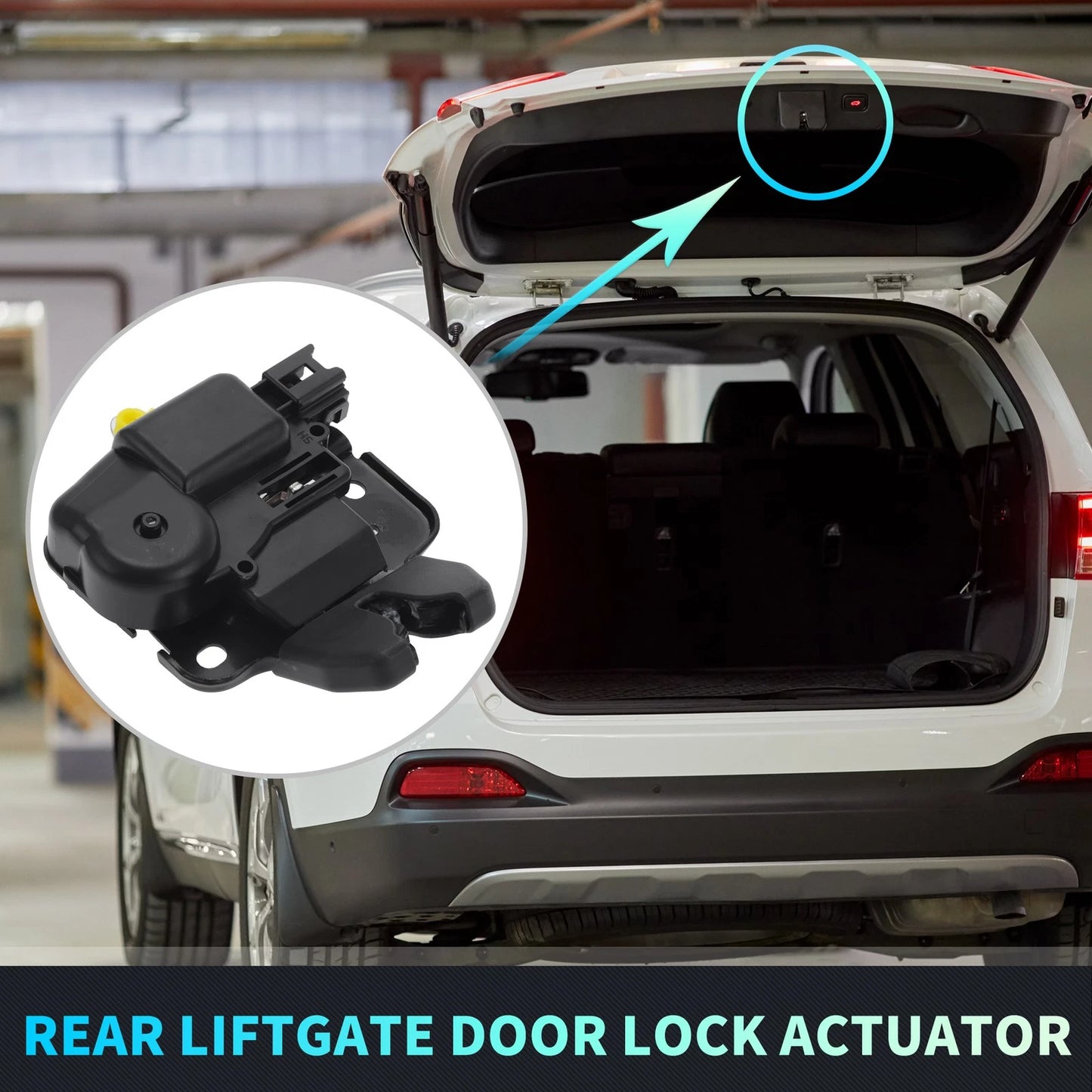 Rear Liftgate Door Lock Actuator Motor for Nissan Tiida (2007–2017) No. 84631ED40A