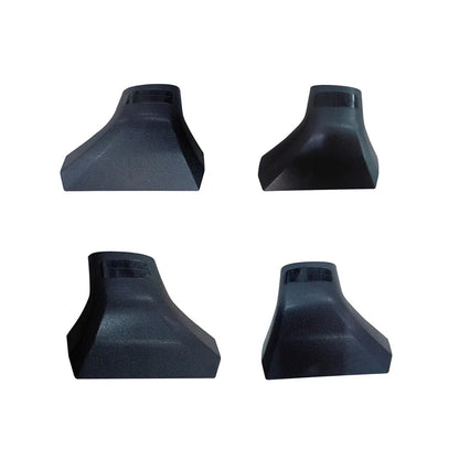 4 Pcs Roof Rack Cross Bar End Covers for Toyota Highlander (2020-2024)