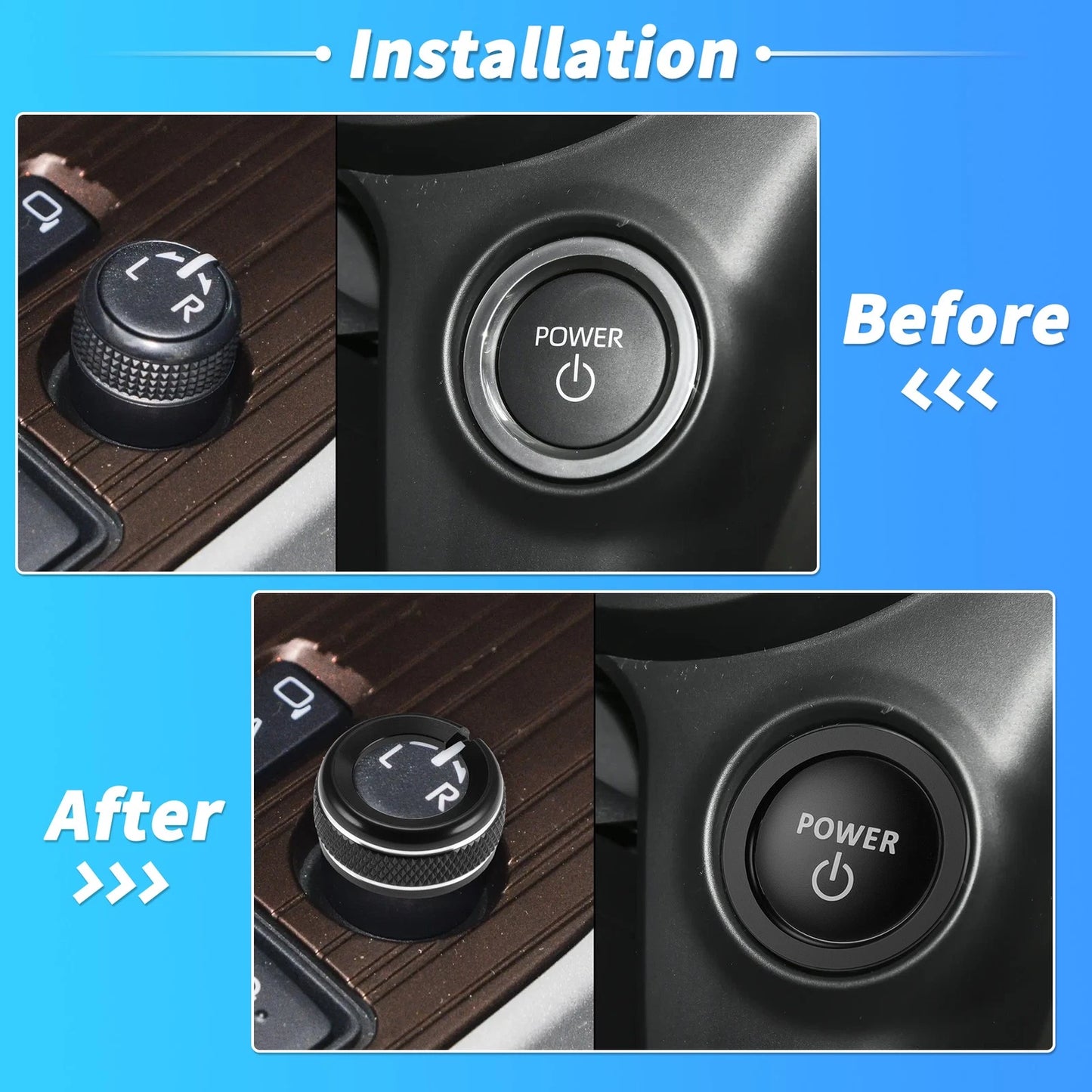 Volume Knob Cover Trim Ring