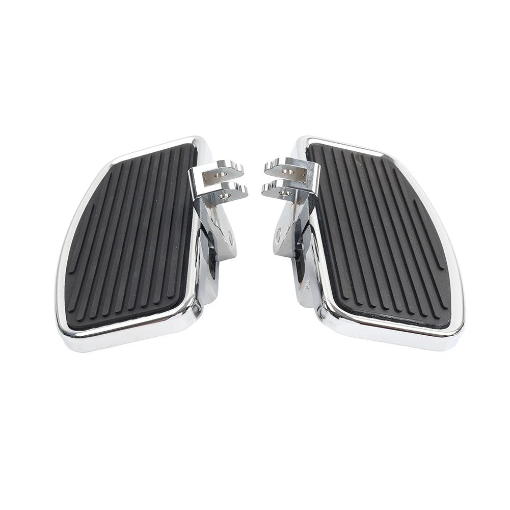 2X Driver Footboard Front Footpegs for Harley Softail Low Rider Street Bob (2018–2024)