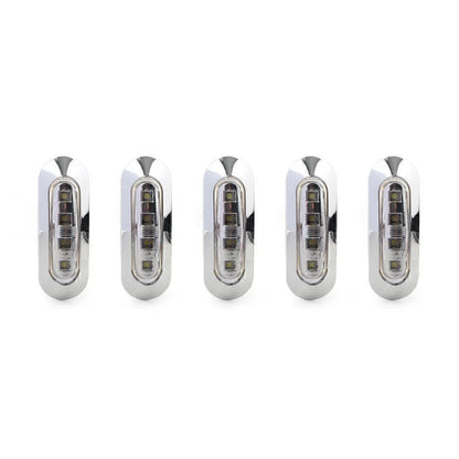 5 x LED Side Clearance Marker Lights for Truck Trailer Pickup 12V 24V
