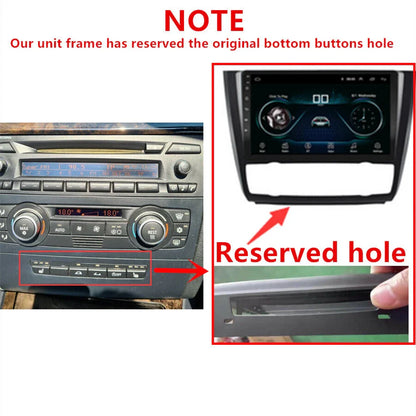 9'' Car Stereo Radio GPS WiFi for BMW 1-Series E81 E82 E87 E88 (2004-2011)