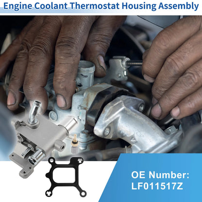 Engine Coolant Thermostat Housing Assembly No.LF011517Z for Mazda 3 (2006–2013)