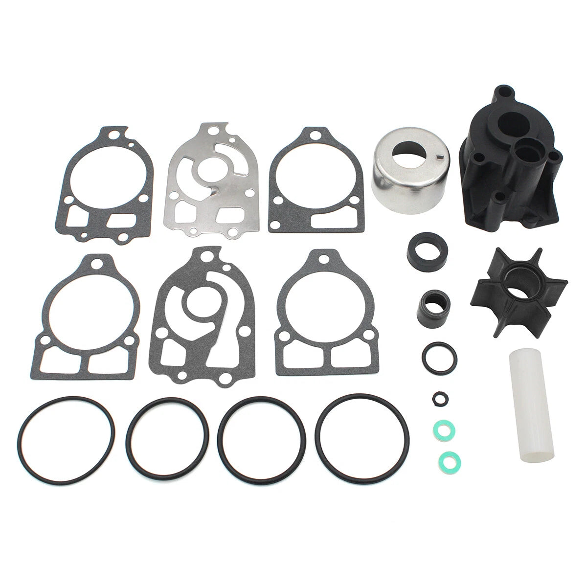 Water Pump Impeller Kit for Mercury V 150-225 HP Outboard (1990–2005)