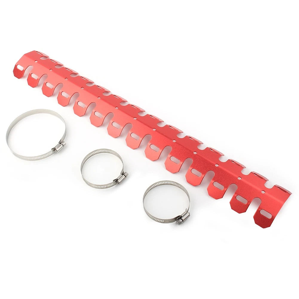 Universal Rotating Bar Clamp Start Stop Kill Switch Button 7/8" 22 Red