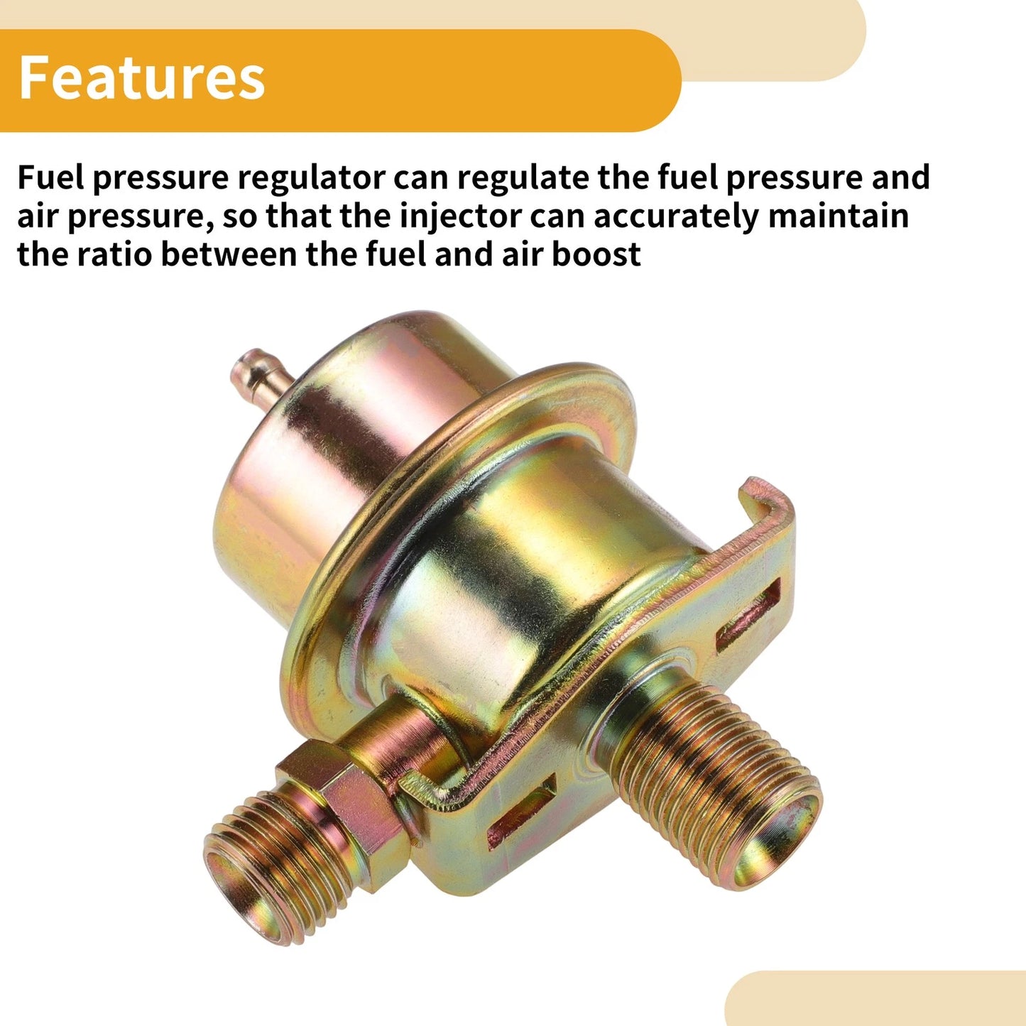 Fuel Pressure Regulator No. 0280161015 for Porsche 924 (1987–1988)