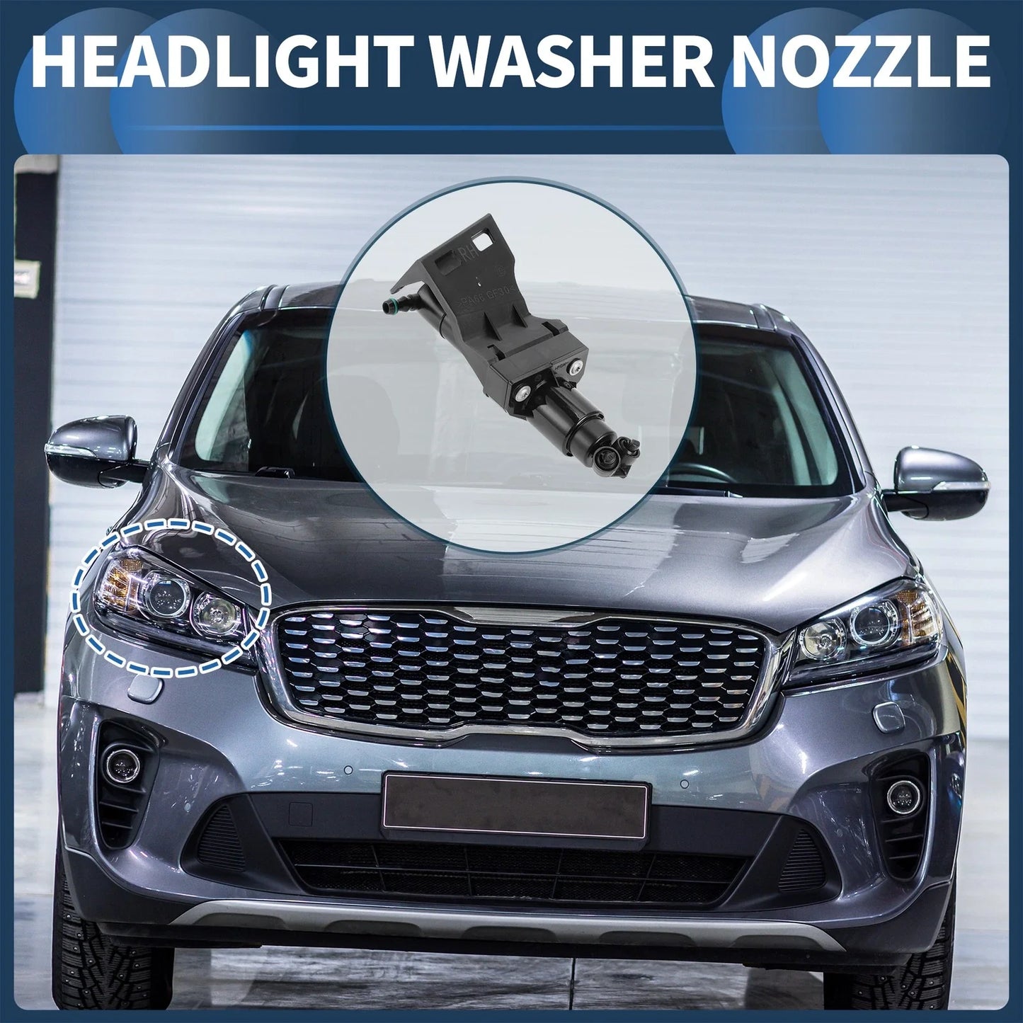 Headlight Washer Nozzle for Mercedes-Benz GL320 (2007-2009)