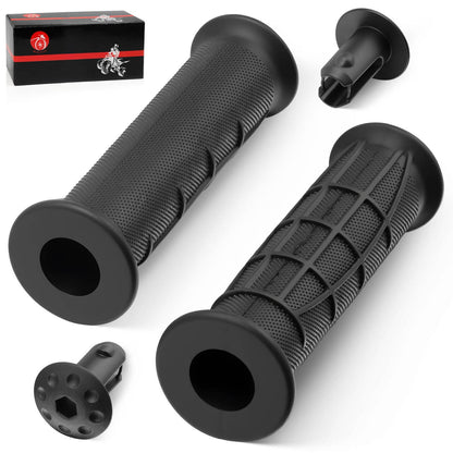 2 Handlebar Grips & End Guards for Honda Rubicon 500 520 (2015–2021)