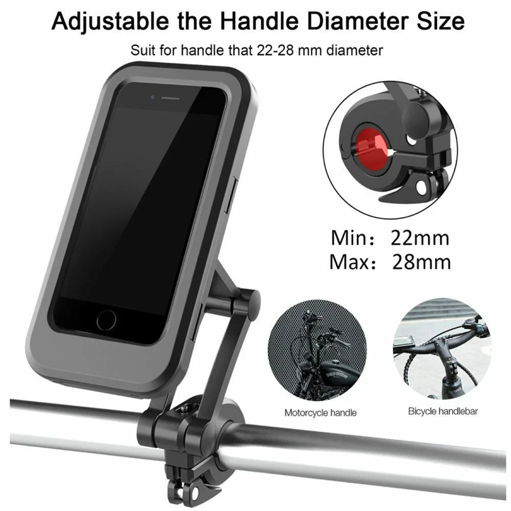 Waterproof Handlebar Mount Case for iPhone 11/11 Pro (2019-2020)