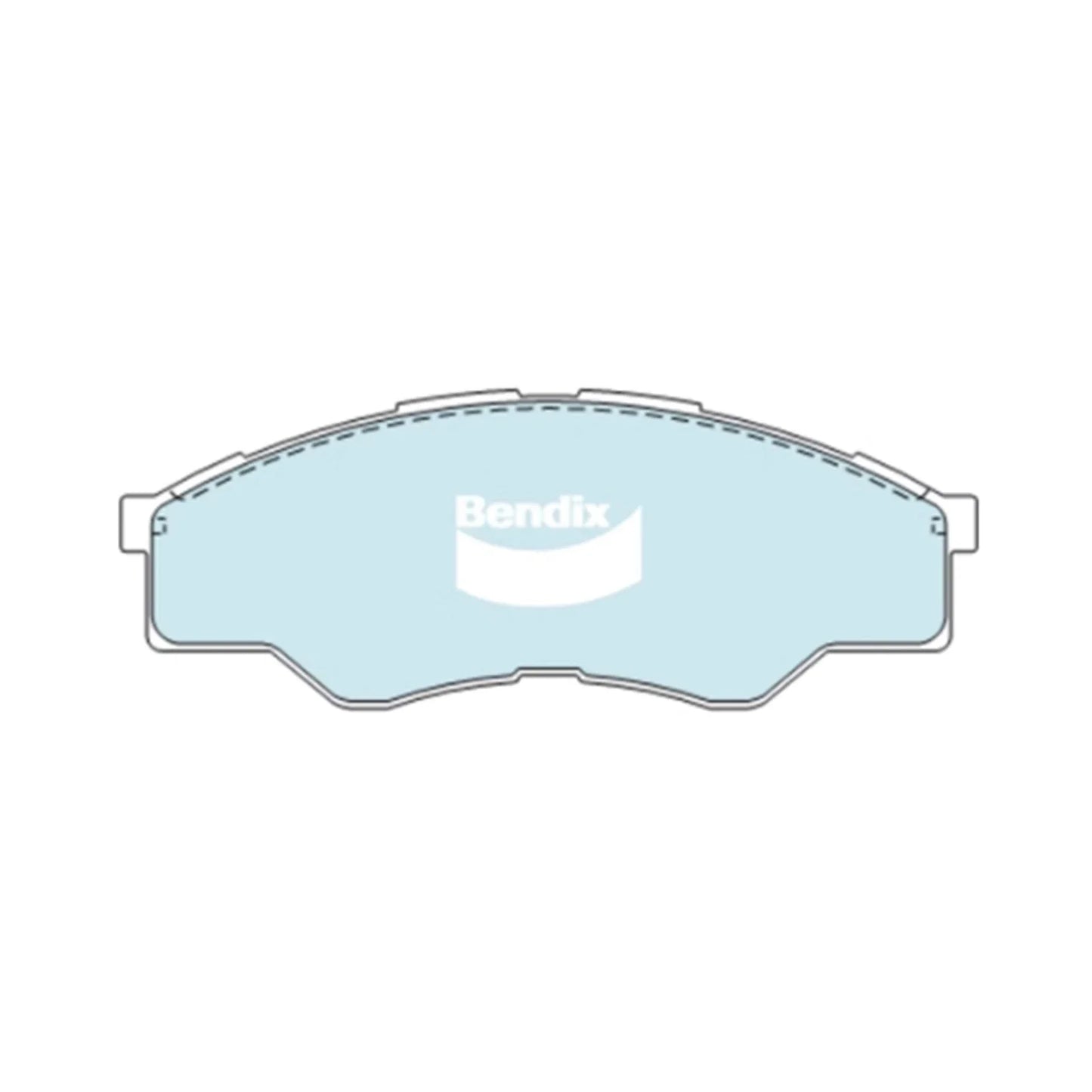 4WD Front Disc Brake Pad Set for Hilux (2005–2008)