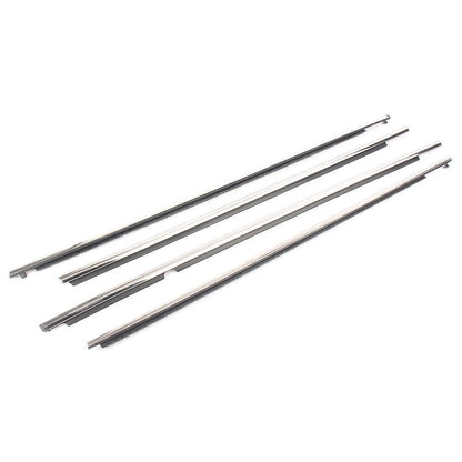 Set of 4 Rubber Window Weatherstrips for Toyota RAV4 (2013–2018)