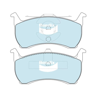Rear Disc Brake Pad Set GCT for Ford Falcon XG XH Ute + Van (1993-1999)