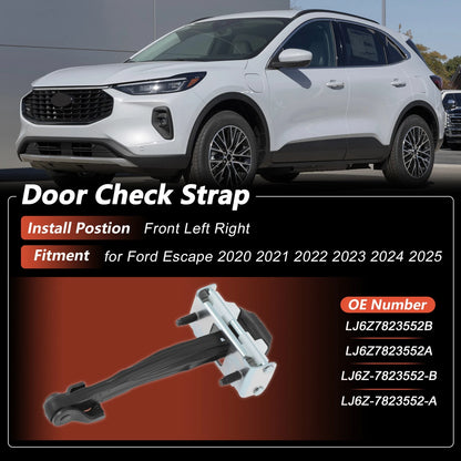 Front LH RH Door Check Strap Limiter Bracket for Ford Escape (2020–2025) LJ6Z7823552B