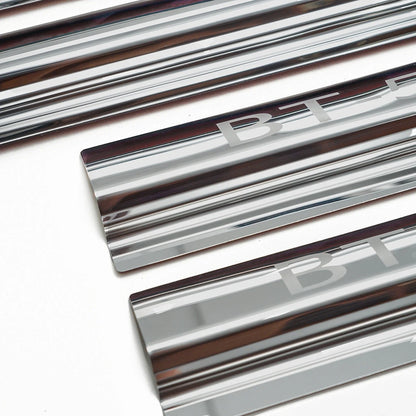 Scuff Plate Chrome Stainless Step for Mazda BT-50 TF (2021-2023)