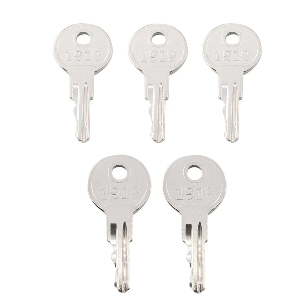 5 x Ignition Keys w/Key Ring for EZGO Golf Carts (1982 - Present)